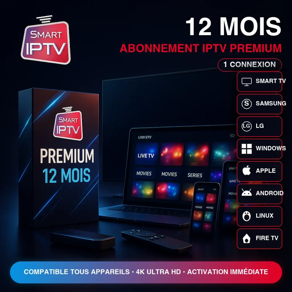 Premium — Abonnement IPTV Stable France