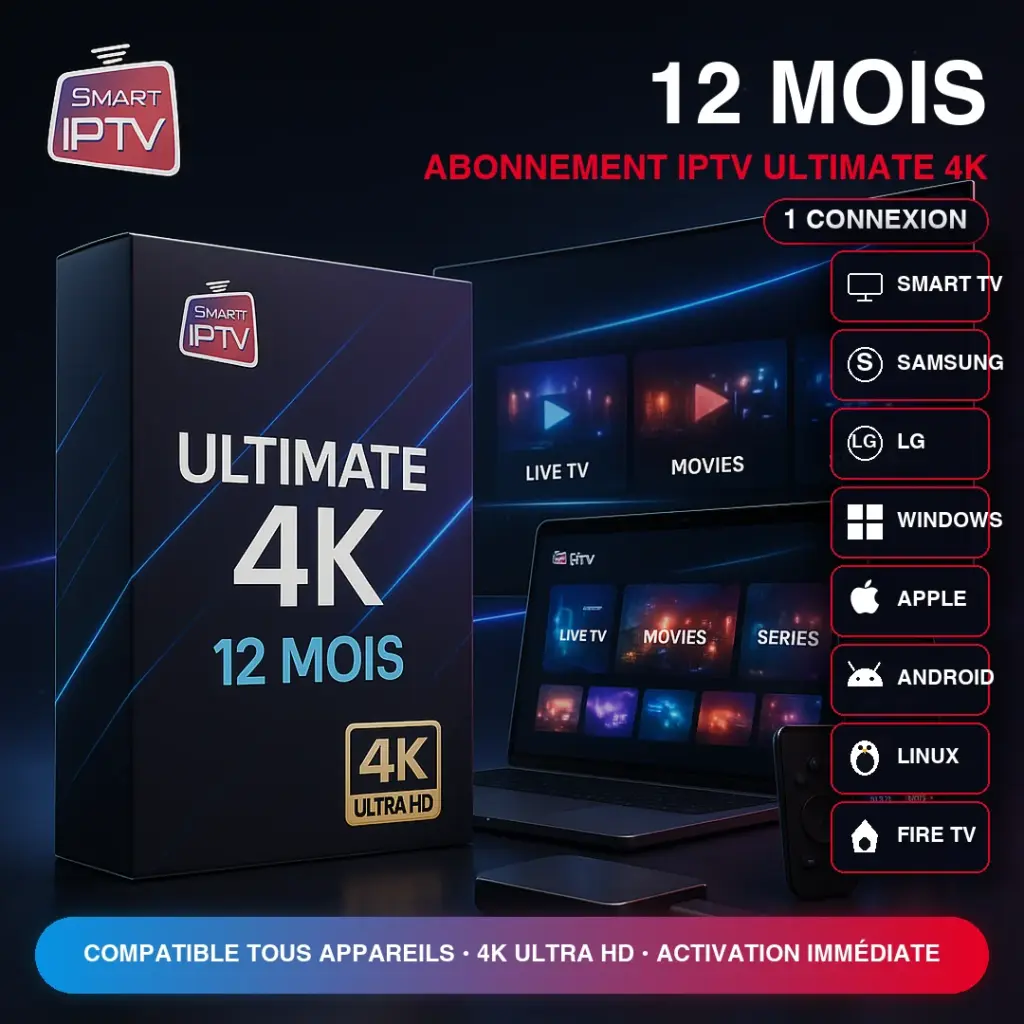 Ultimate — Abonnement IPTV Stable France